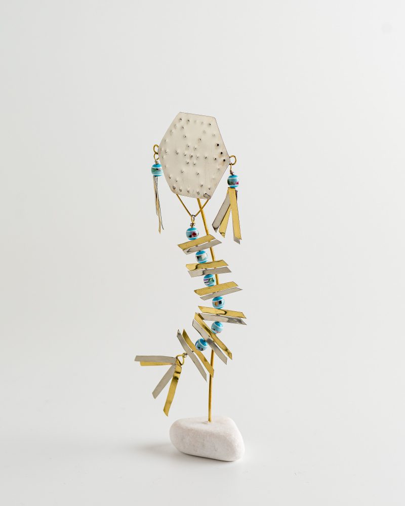 Handmade Kite With Crystal Stones on Marble