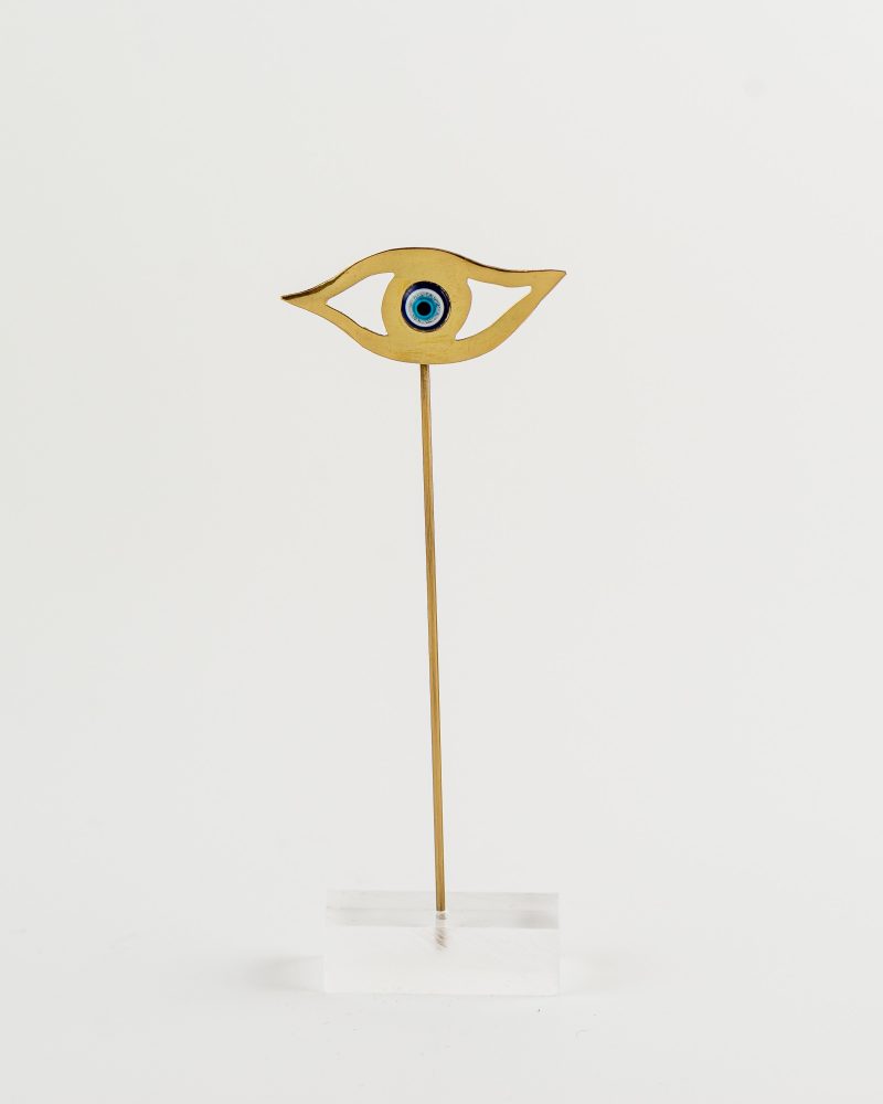 Handmade Evil Eye on Plexiglass Small